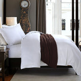 Classic White Pure Cotton Sateen Bedding Series