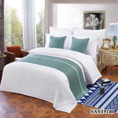 12-Color 100% polyester Bed Runners And Throw Pillows