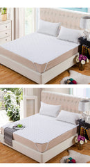 Terry Cloth Capped Corner Mattress Protectors With Anchor Bands