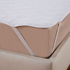 Terry Cloth Capped Corner Mattress Protectors With Anchor Bands
